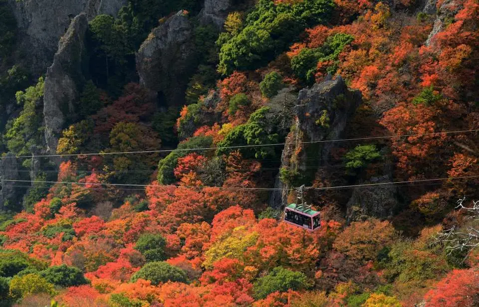 寒霞溪ロープウェイ 乗車チケット 予約（香川県 小豆島・観光 ） - KKday