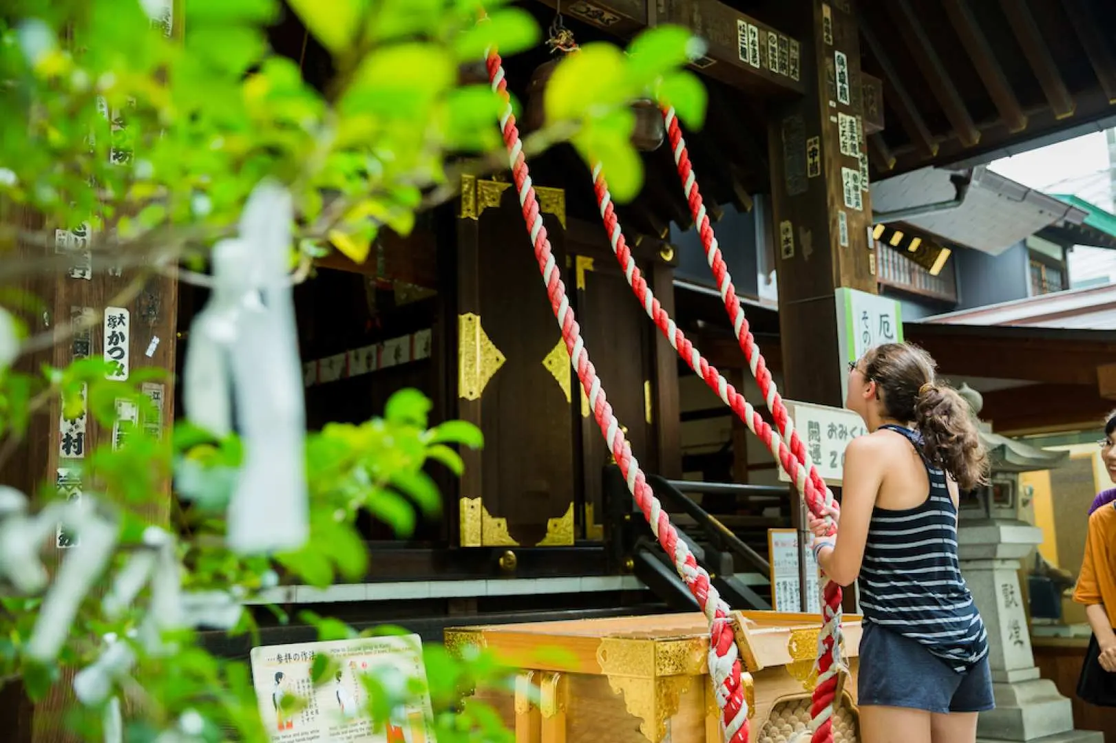 Take a moment to pay your respects at the serene Namiyoke Inari Shrine