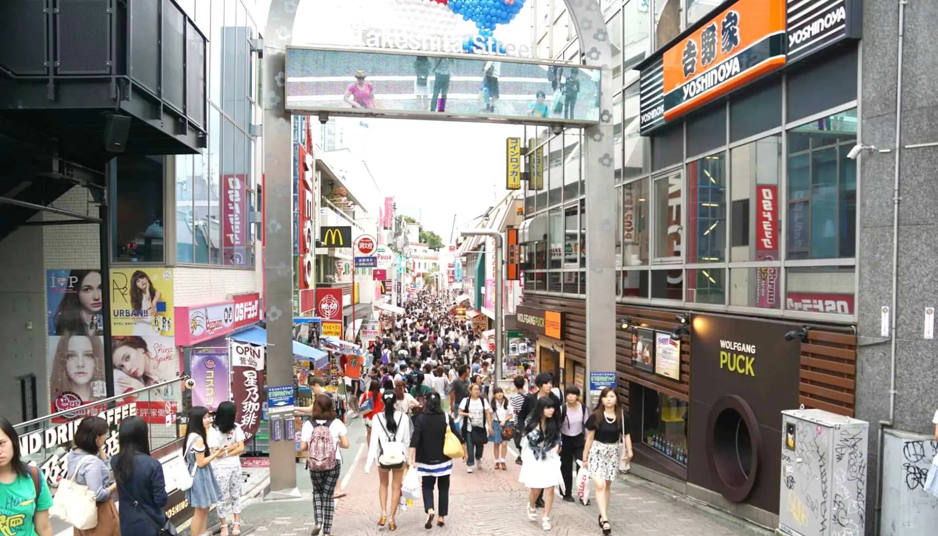 Stroll along Takeshita Street