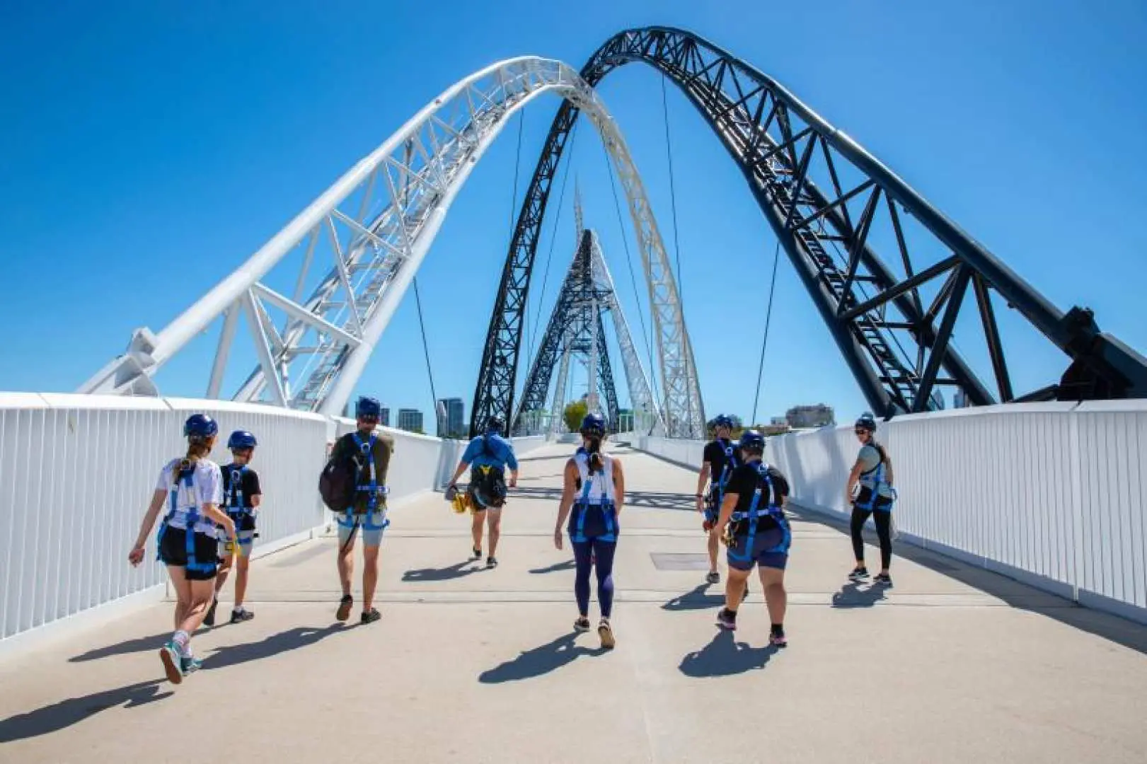 Day/Twilight/Night Zip+Climp at Matagarup Bridge | Perth