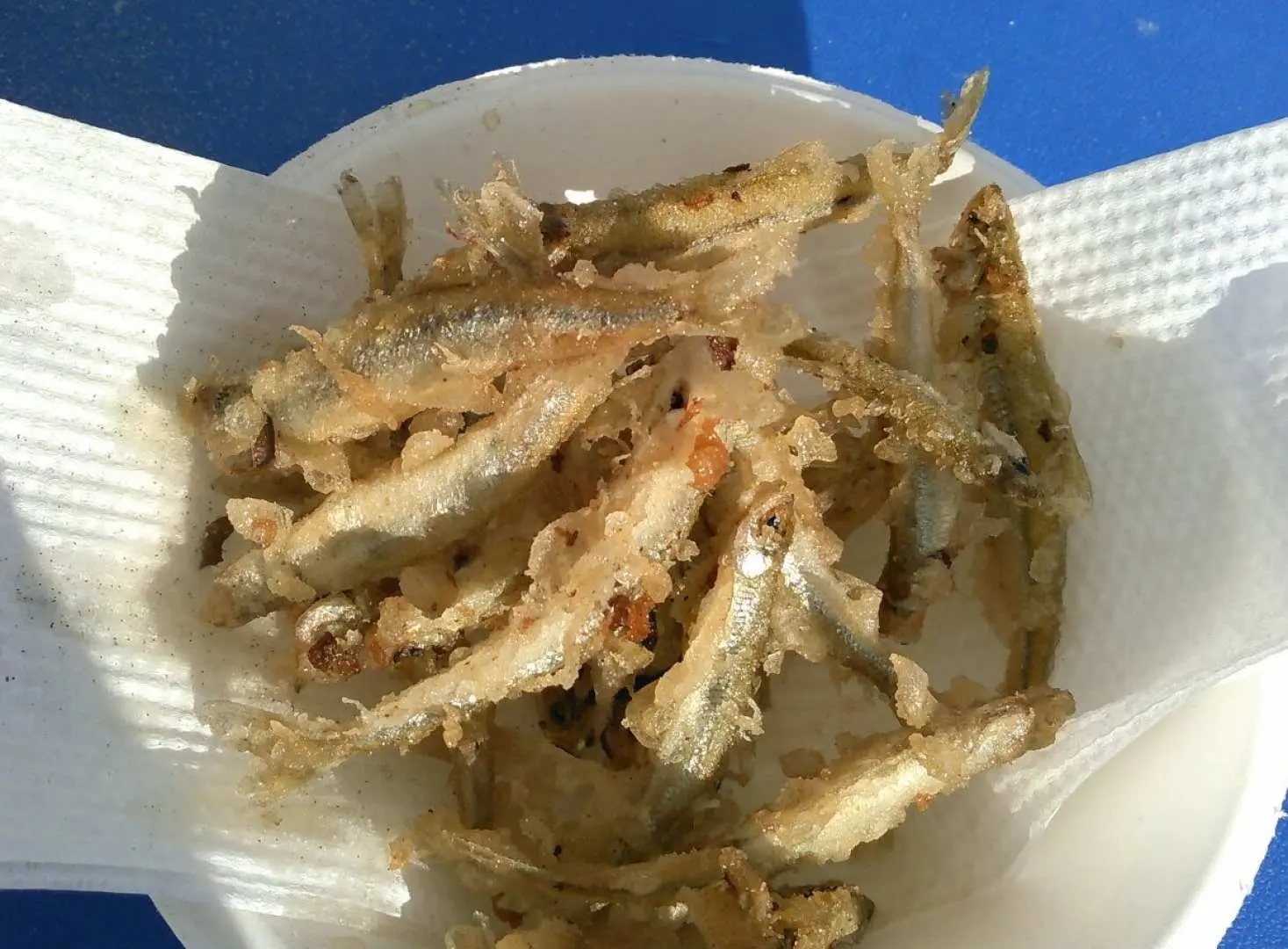 Delicious freshly fried male fish tempura tasting time *limited quantity