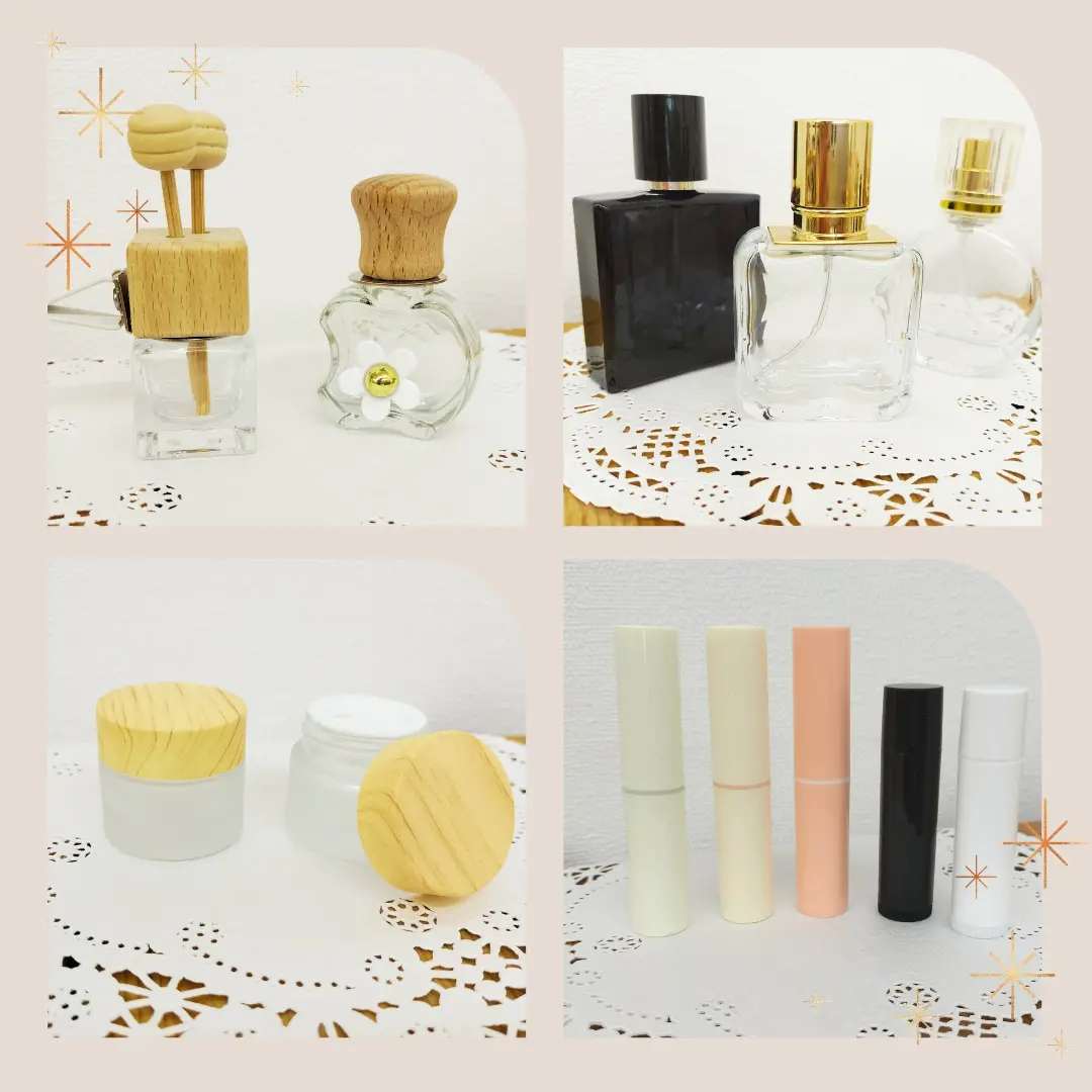 ③放入容器并完成：选择您喜欢的物品，例如润唇膏或香水，然后将它们转移到容器中。