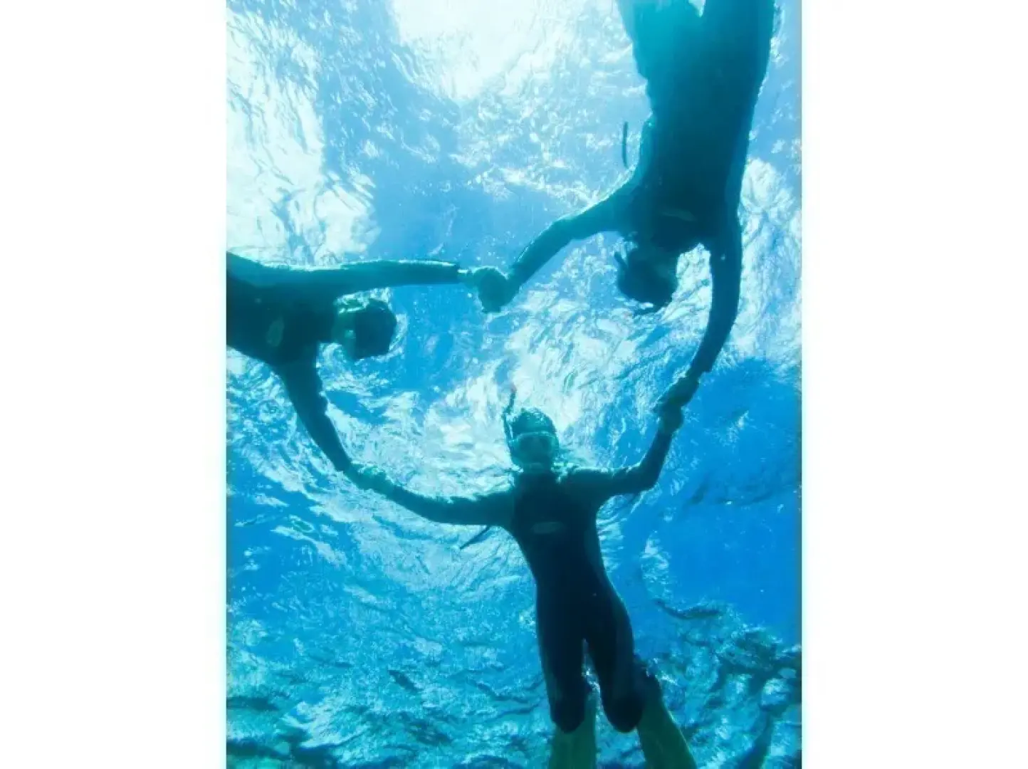 ④ Departure/Snorkeling in the blue cave and the sea