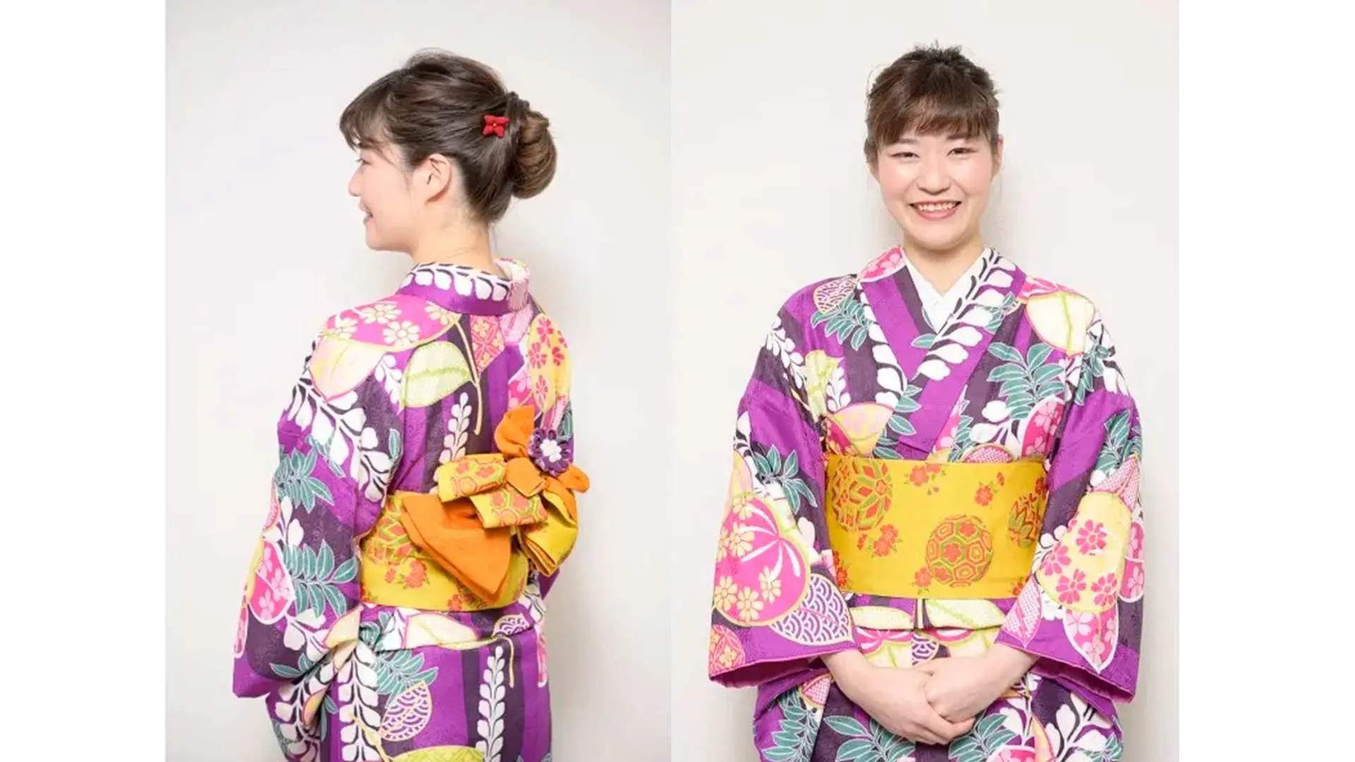 着付け時間は約20分。さっと着替えて箱根の美しい街並みと温泉をお楽しみください。