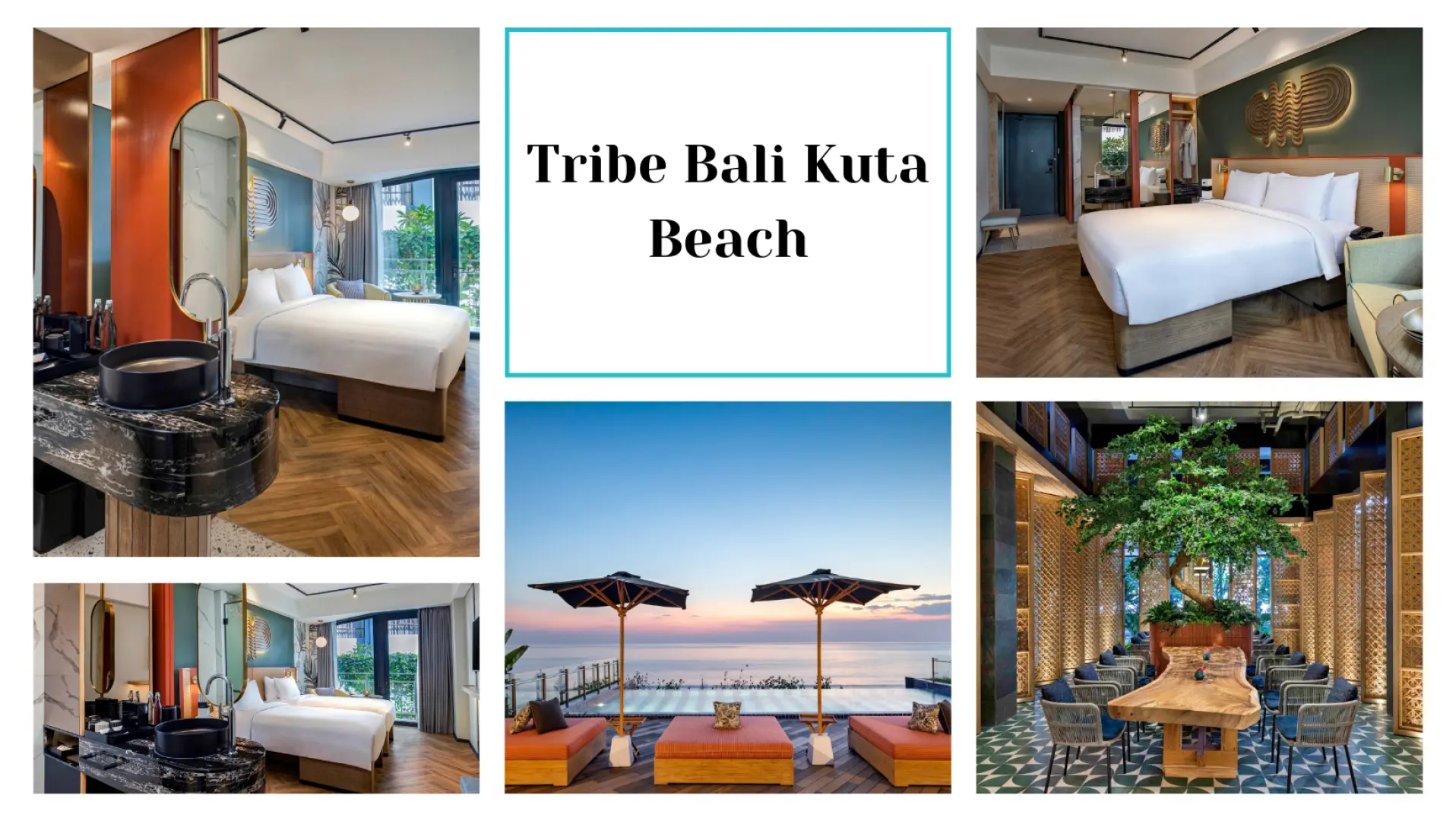 5D4N Escape to Bali for 2 People | Tribe Kuta Beach, De Vins Sky Bali, Royal Tulip Springhill and iNi Vie Hospitality Villa | All-Inclusive Package | Indonesia