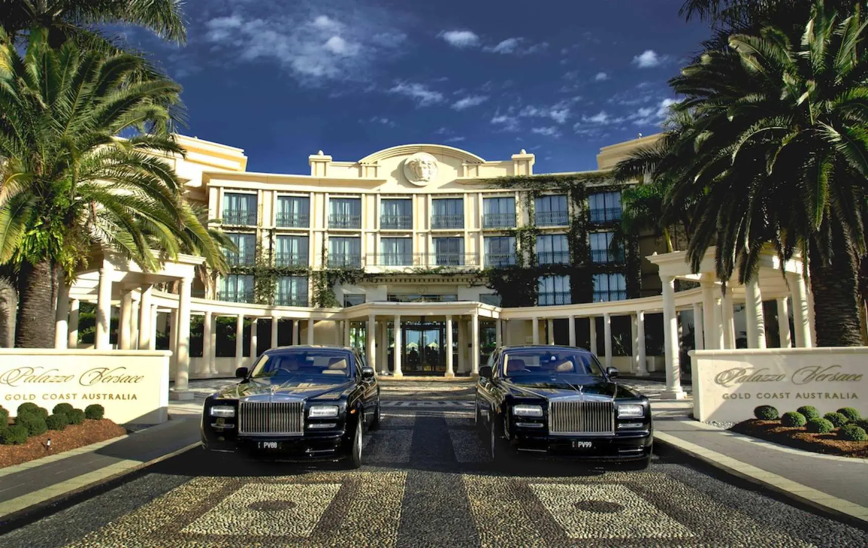 Enter the palatial Palazzo Versace