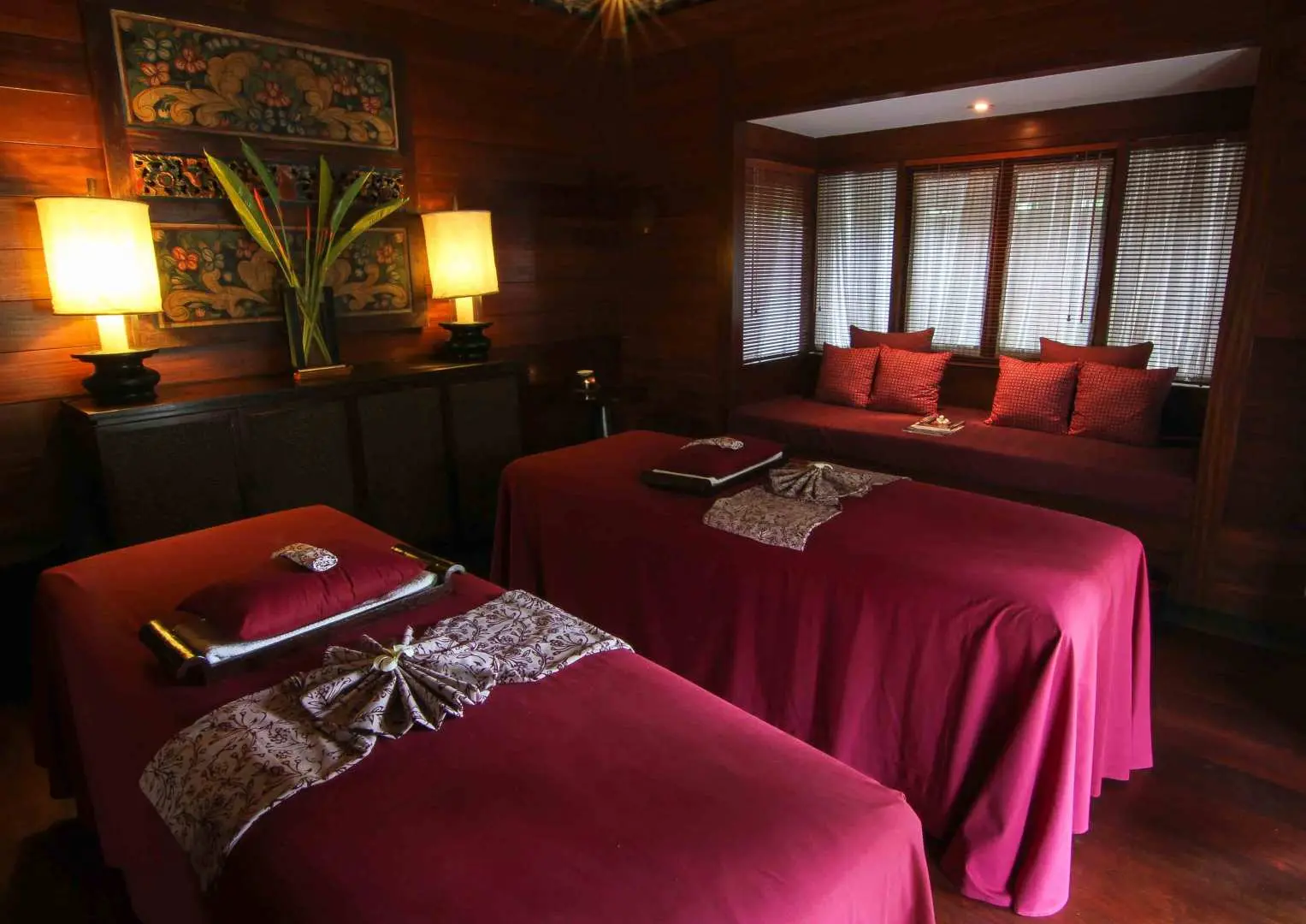 Soothe the senses with an authentic Balinese massage with aromatherapy