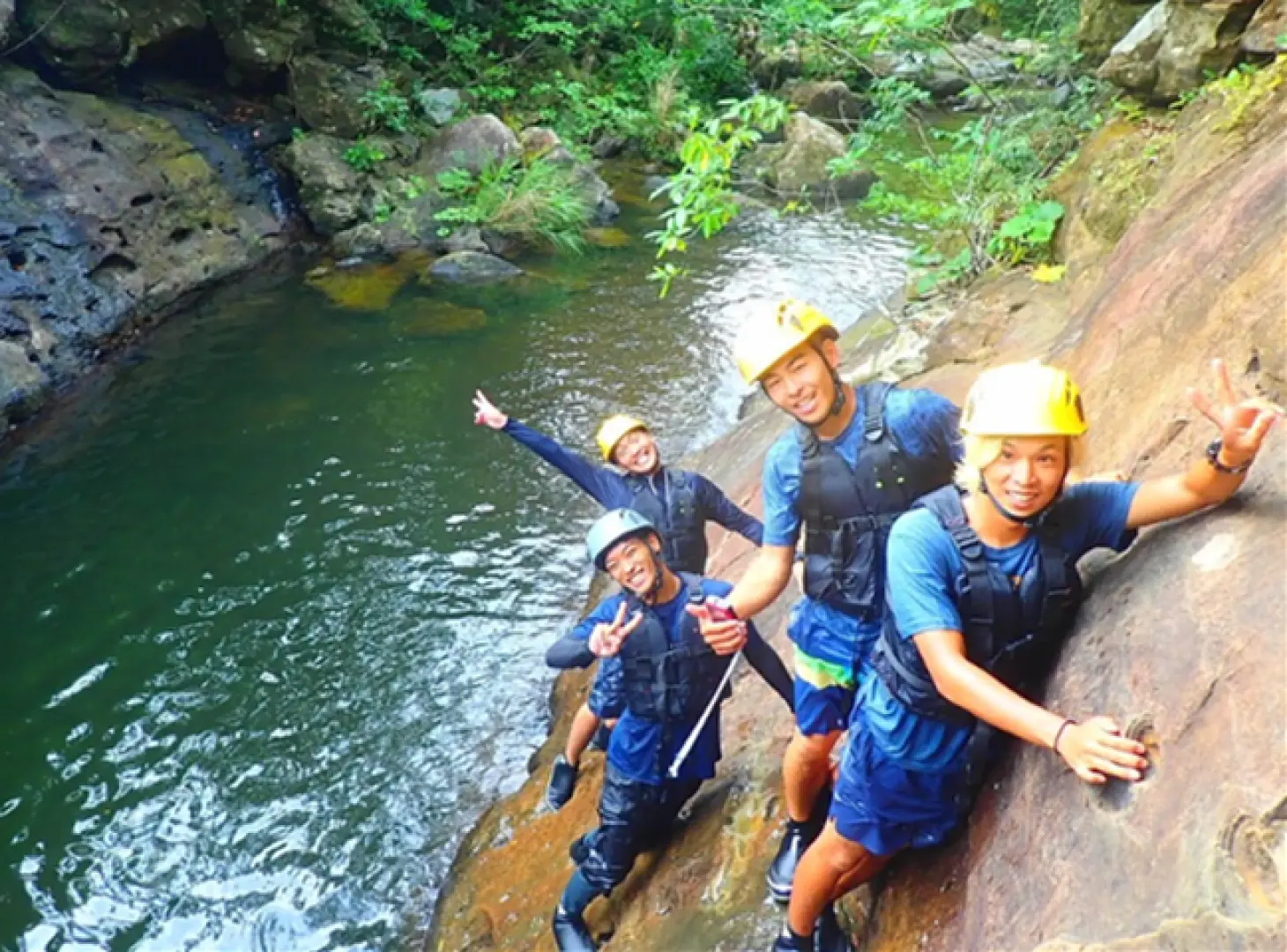 ＜9:30/13:30＞대자연의 계곡에서 액티비티 개시! 우선 수온에 익숙합시다!