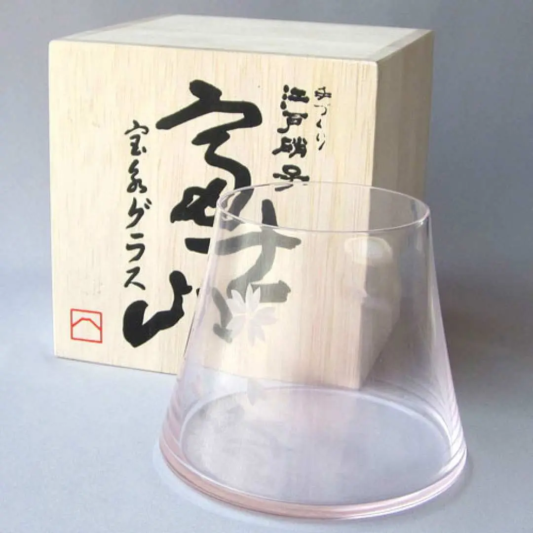 寶永杯顏色有「透明」和「櫻花色」2種。無法割捨其中一色的逸品。