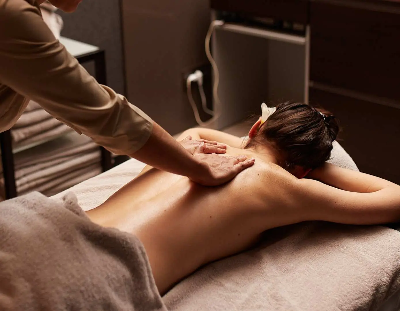 Enjoy a full body or back massage by a professional therapist in the serene and comfortable environment of Sense Serene Retreat Spa in Thailand, offering deep relaxation for body and mind.