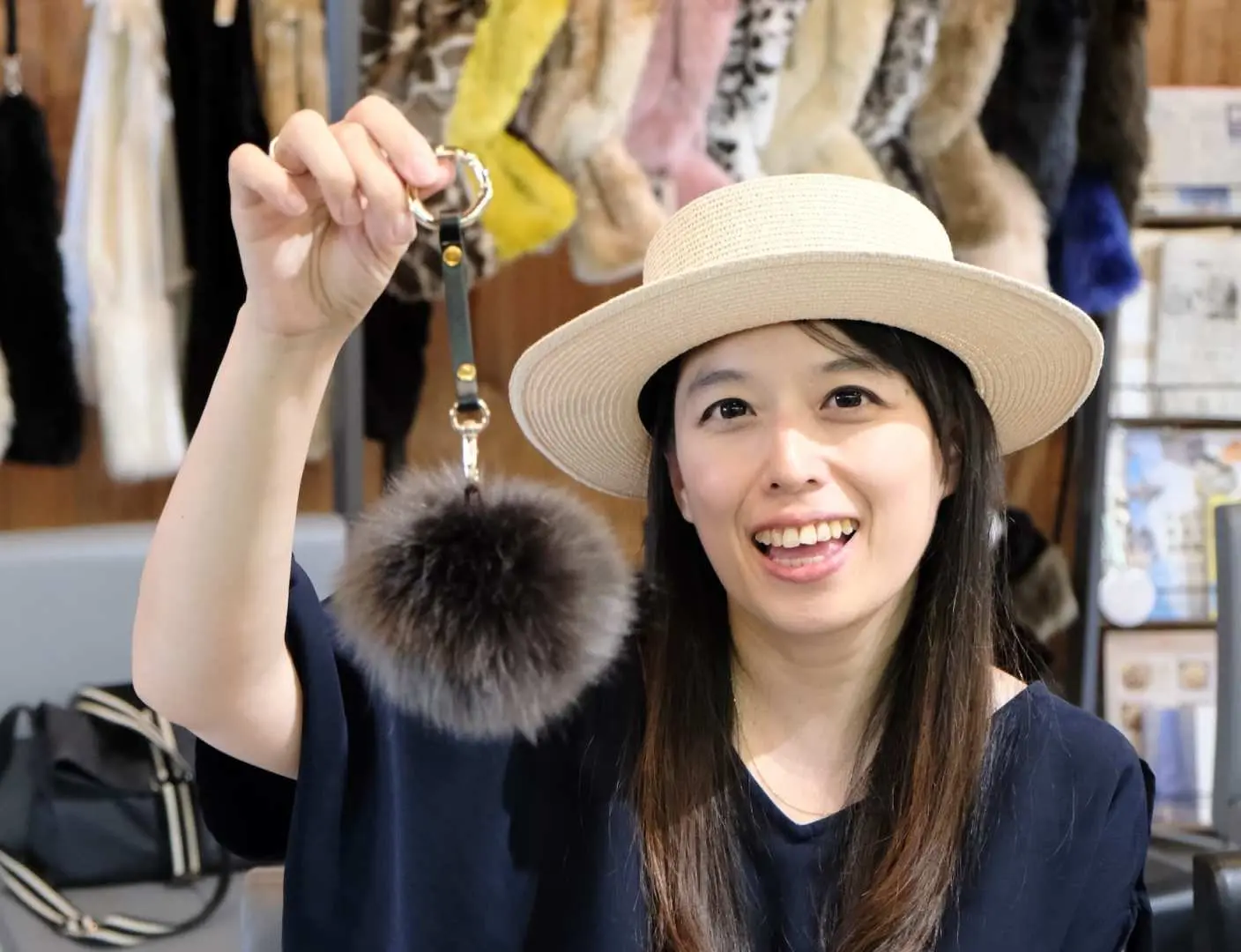 ストラップをつけて出来上がり
カバンにつけるのにぴったり。高野山参拝時につけて出かけてみましょう！