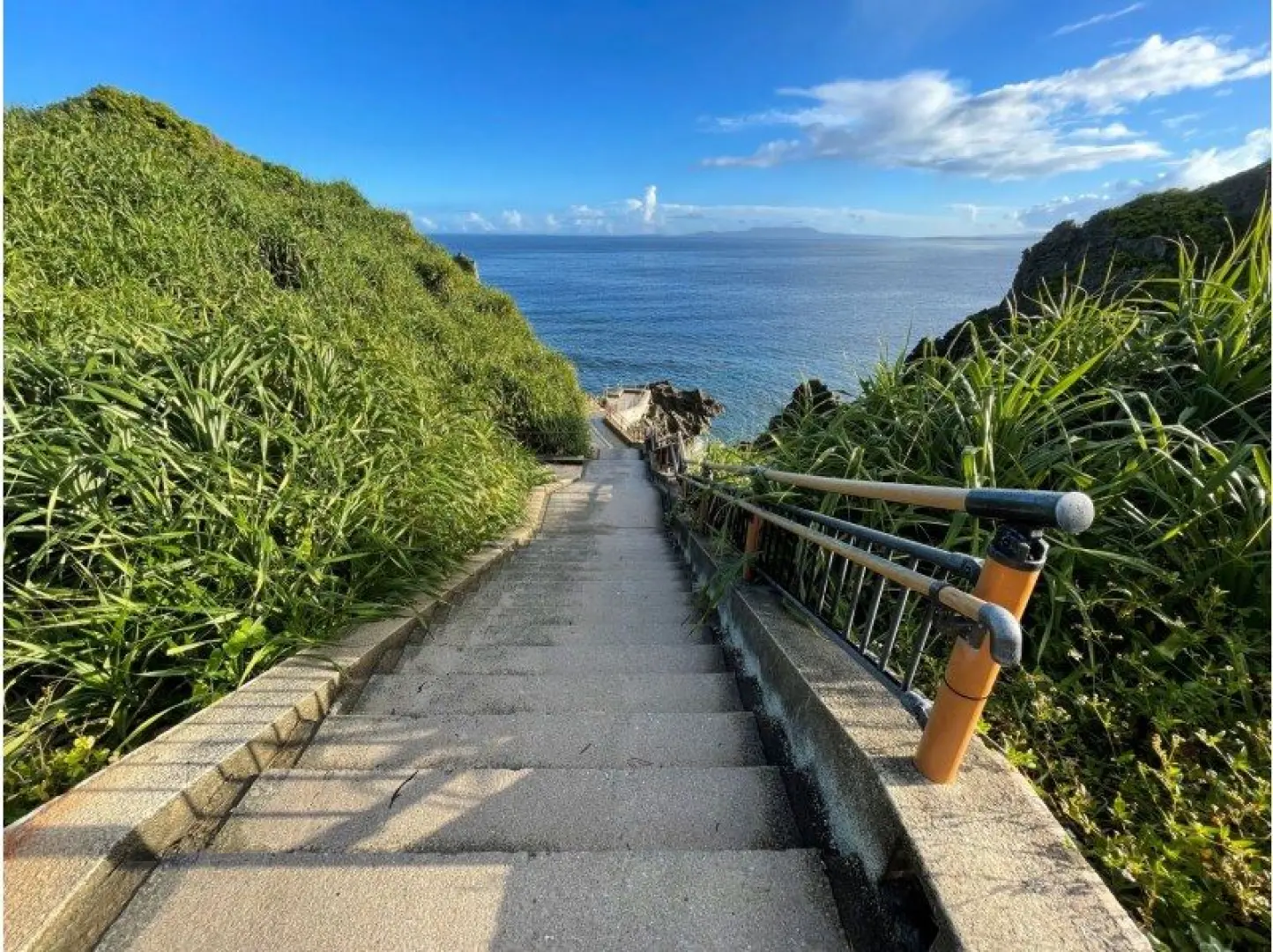 体验准备 → 开始。准备好后，前往海边！前田岬著名的阶梯大约有100阶。您需要背著装备上下，所以请做好准备！