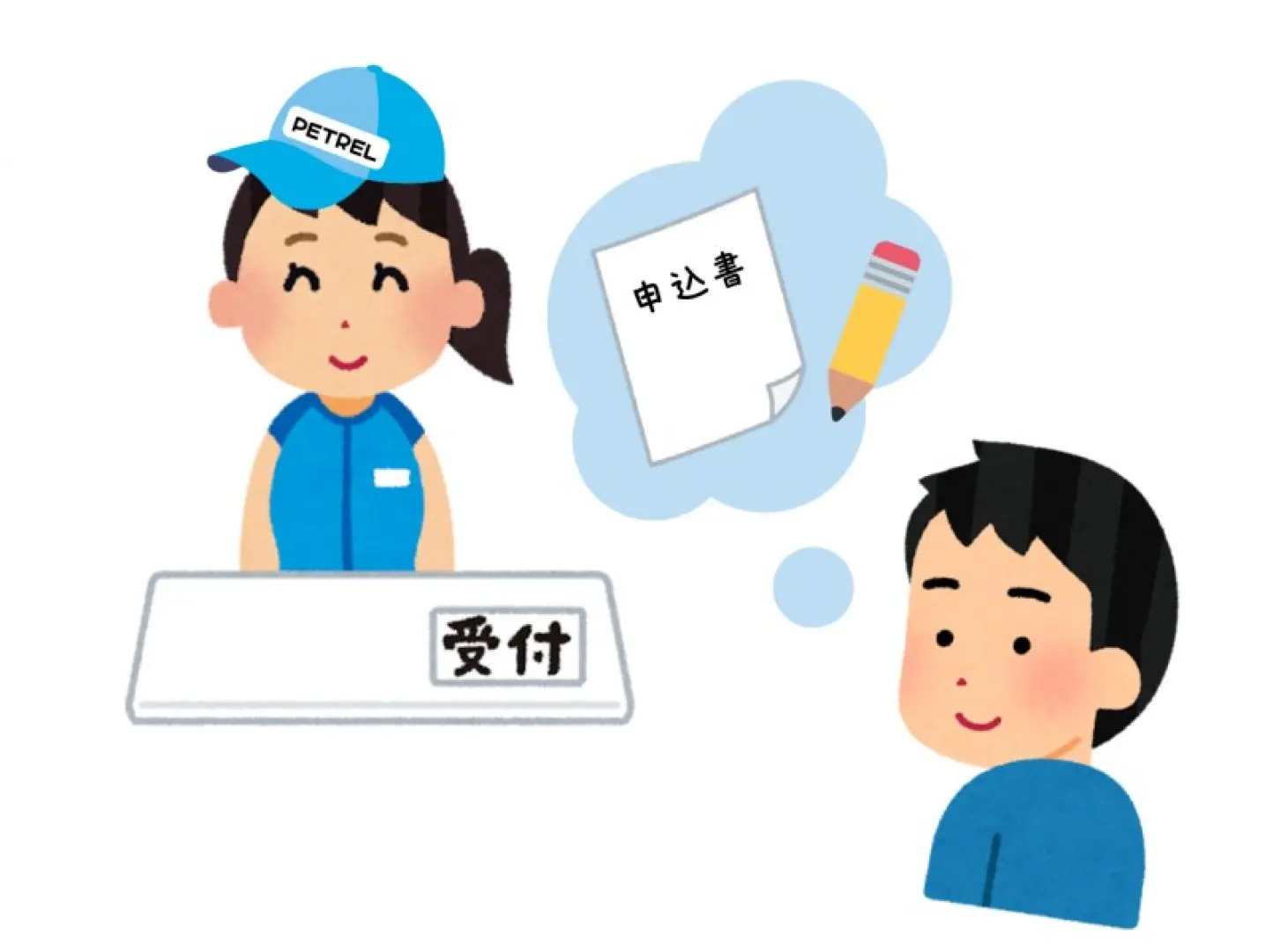 Meeting and reception. Please meet at Motobu Port by yourself, fill out an application form, and undergo a health check. Please make sure to change clothes and use the restroom before meeting.