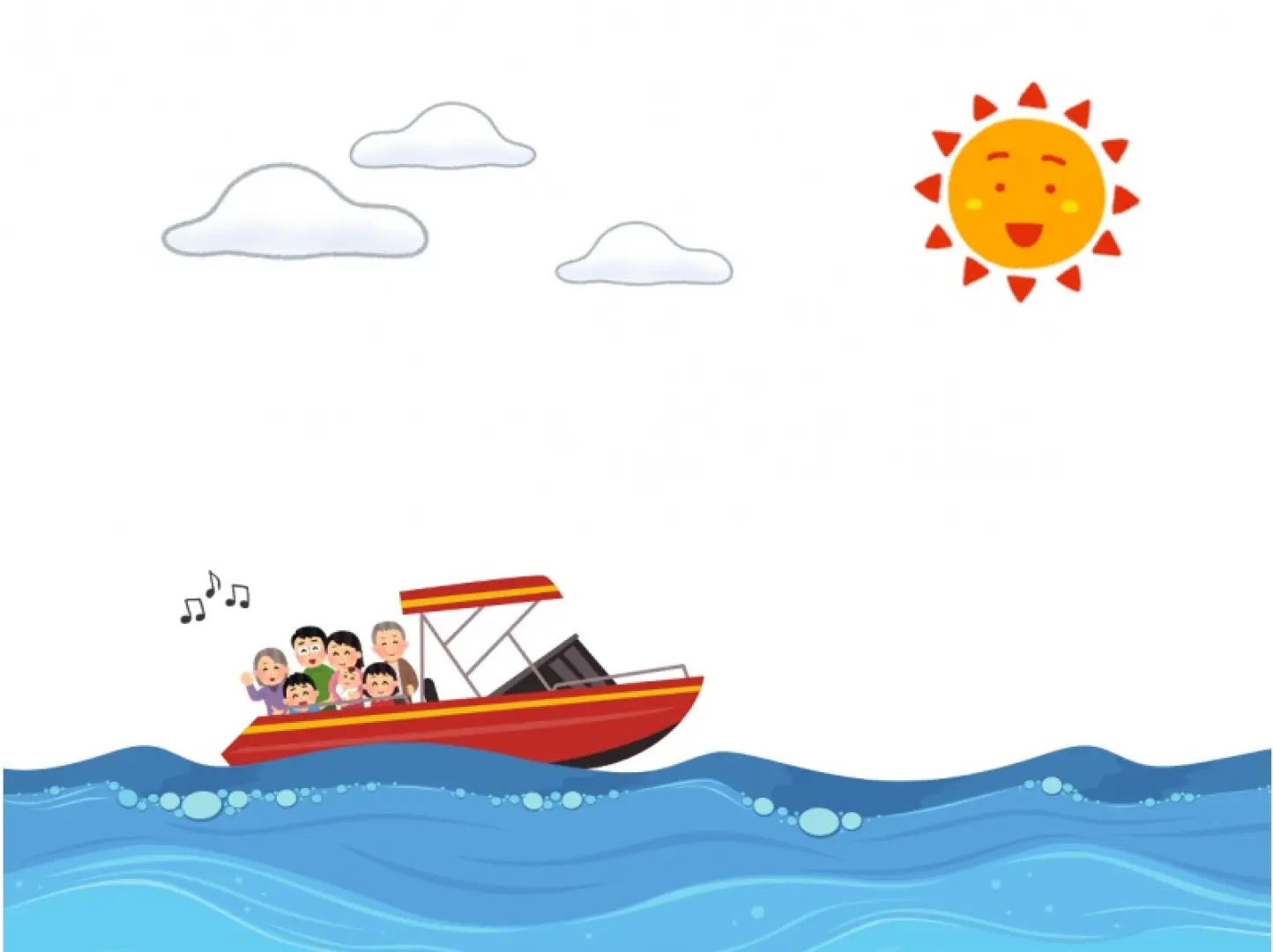 Preparation for the experience and travel. Board the boat and set sail! It takes 5 to 15 minutes to reach the parasailing point. Feeling the ocean breeze as you travel is the best! If you are worried about seasickness, we recommend taking motion sickness medication beforehand.