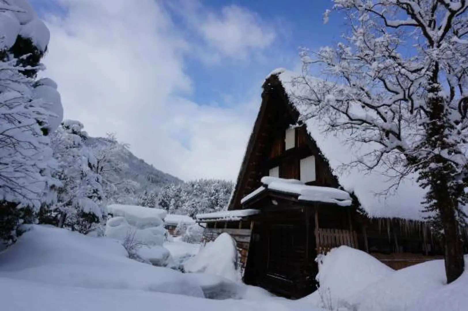 【入●世界文化遺產－白川鄉合掌村、童話薑餅屋街道〉入●合掌造古民家〉入●郡上八幡博覽館～體驗日本三大民謠之郡上舞〉入●水之城下町～郡上八幡古街、名水宗祇水〉入●光伸免稅店】