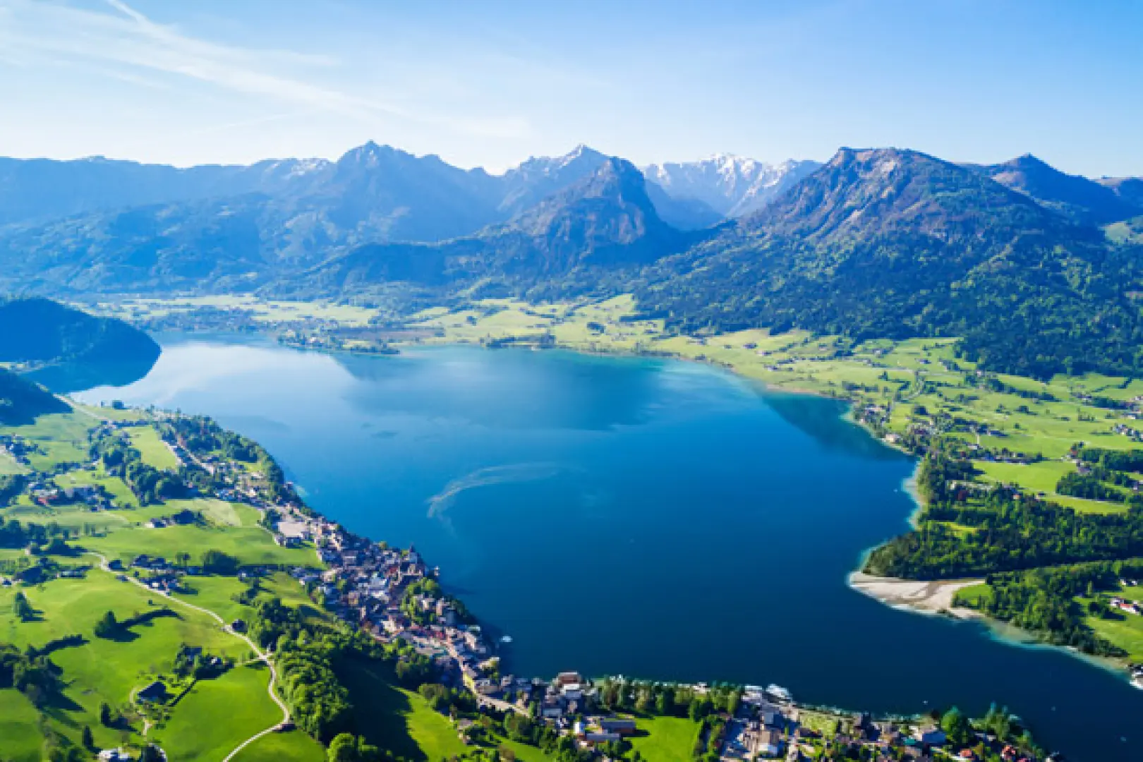 【薩爾斯干瑪格特湖區Salzkammergut〉28公里〉聖沃夫岡湖Lake St. Wolfgang〉36公里〉照●薩爾茲堡市區觀光Salzburg City Tour】