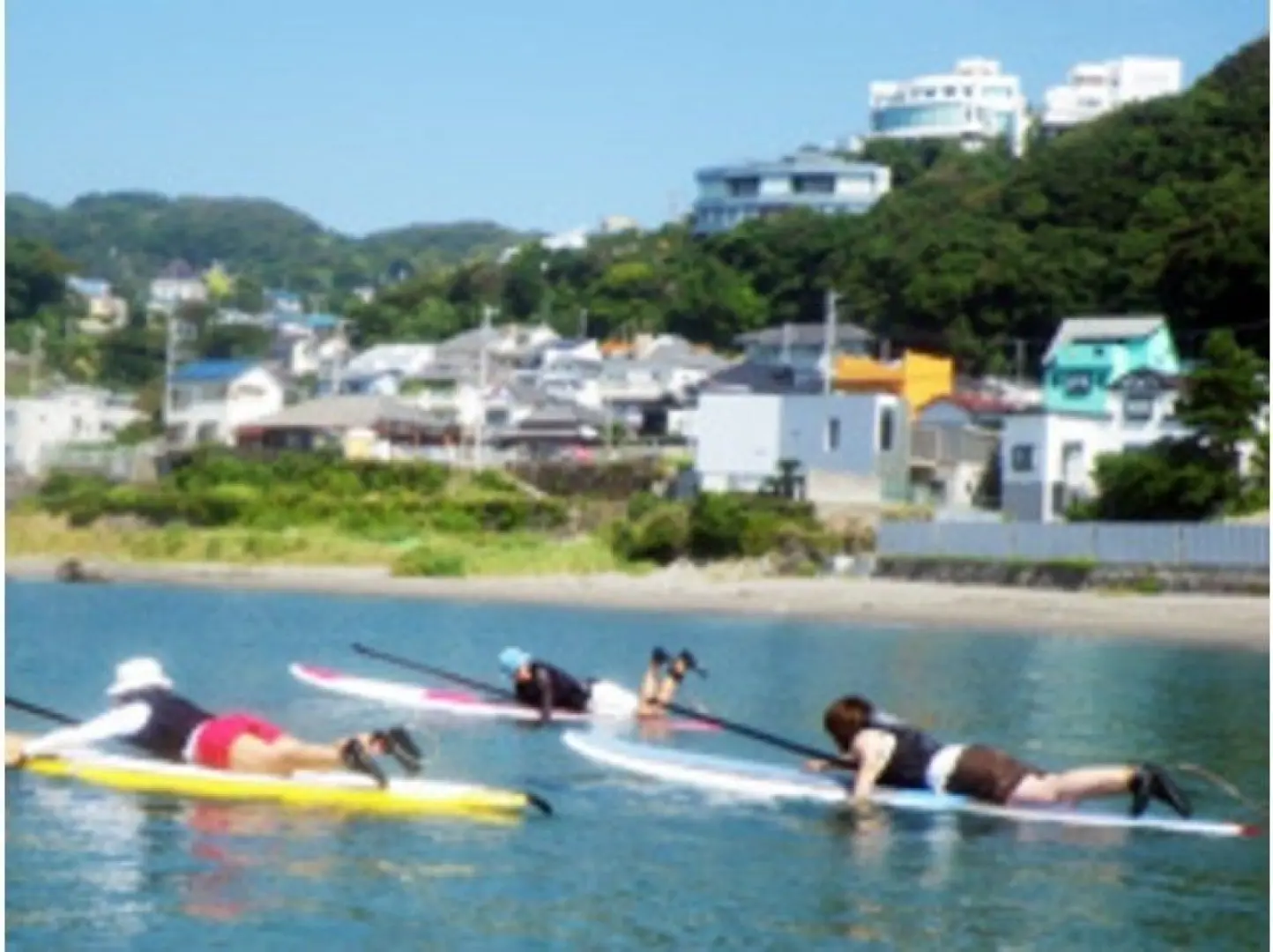 出艇。さあ　海へ出発です！