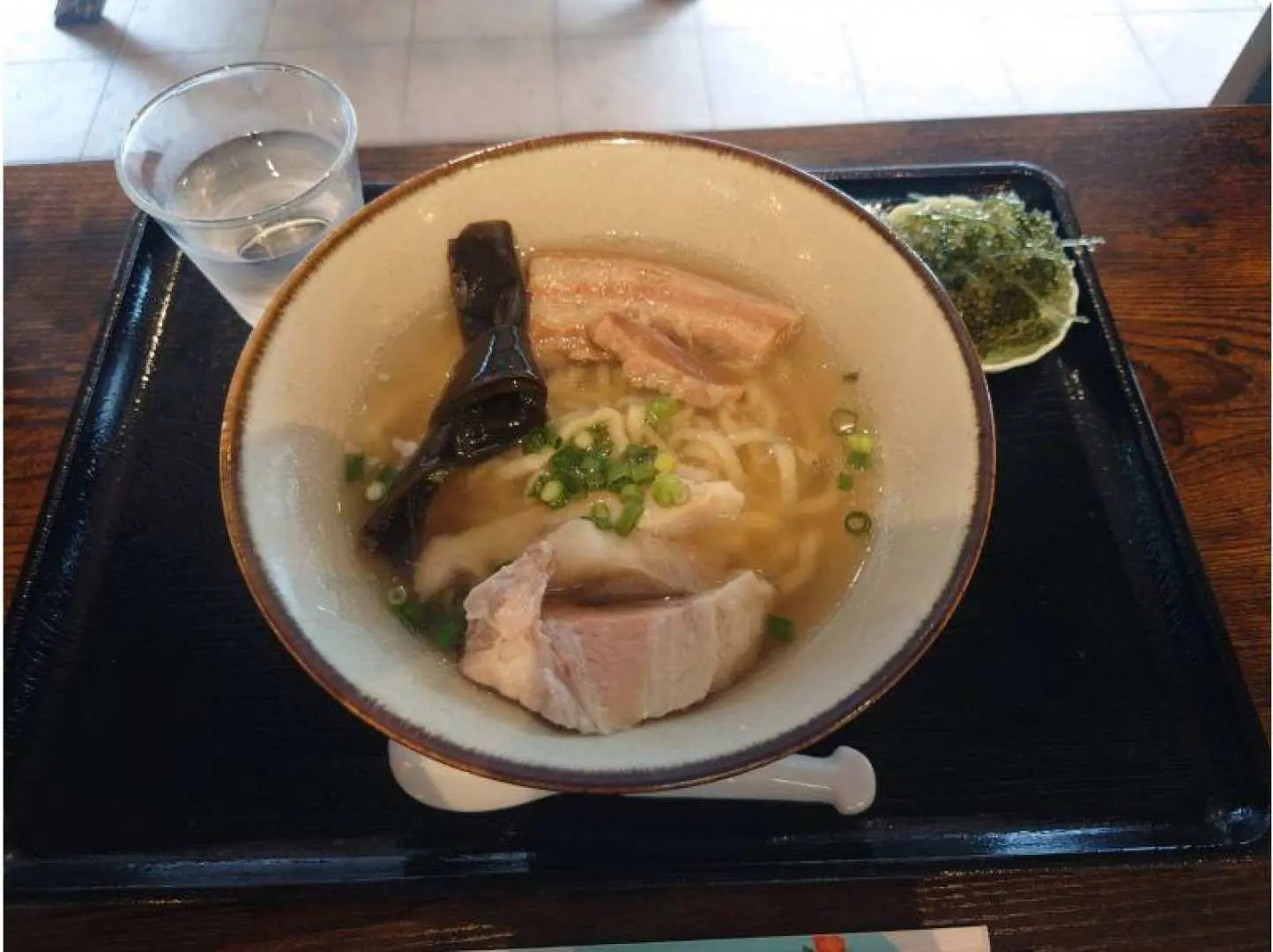⑦ Lunchtime. Enjoy delicious soba noodles and the nature of Yanbaru at Atai-gwa Kitchen♪
