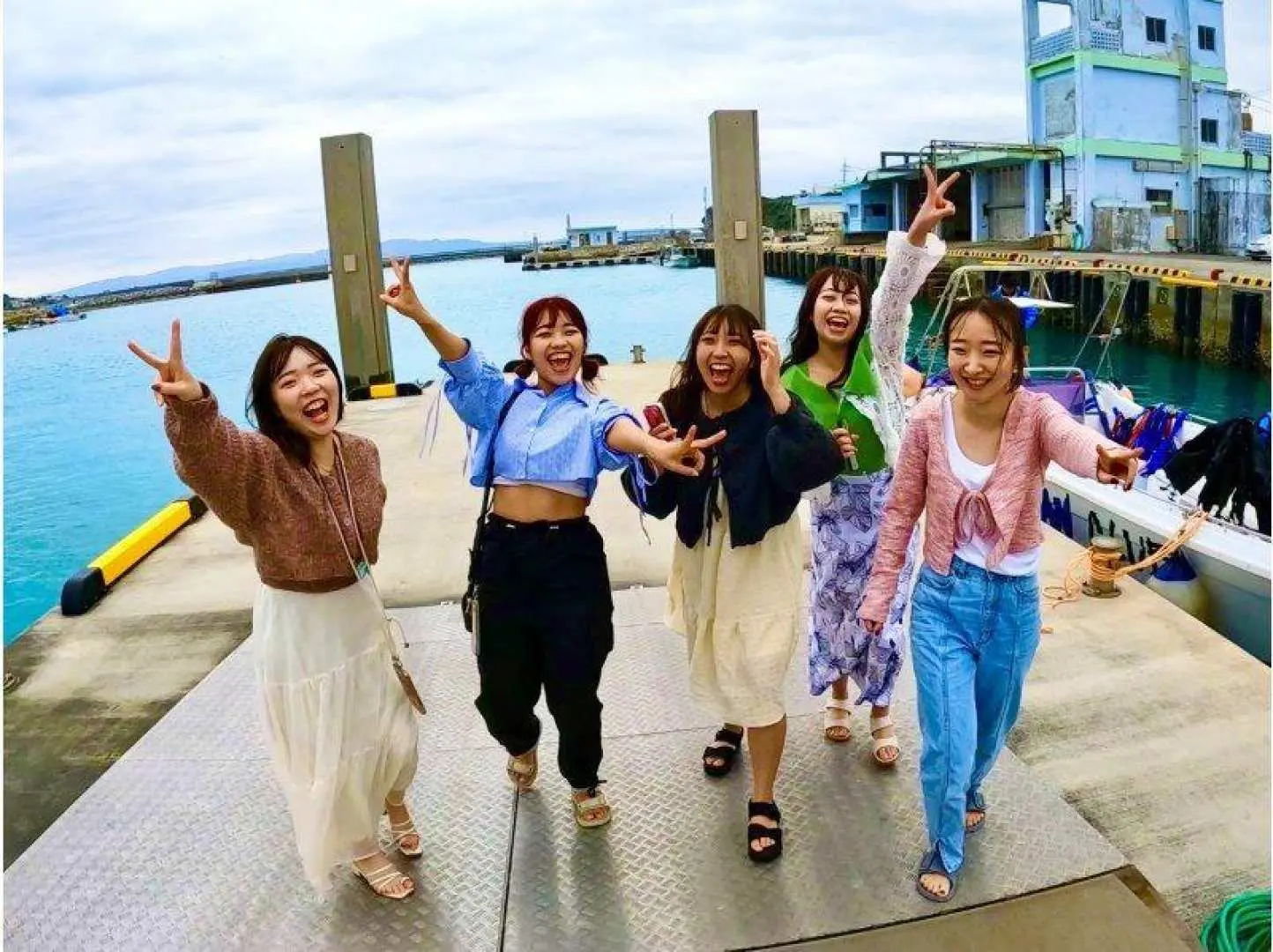 終了・解散。お疲れさまでした^^空からも海からも沖縄の大自然を満喫できる贅沢なセットプラン、オススメです☆