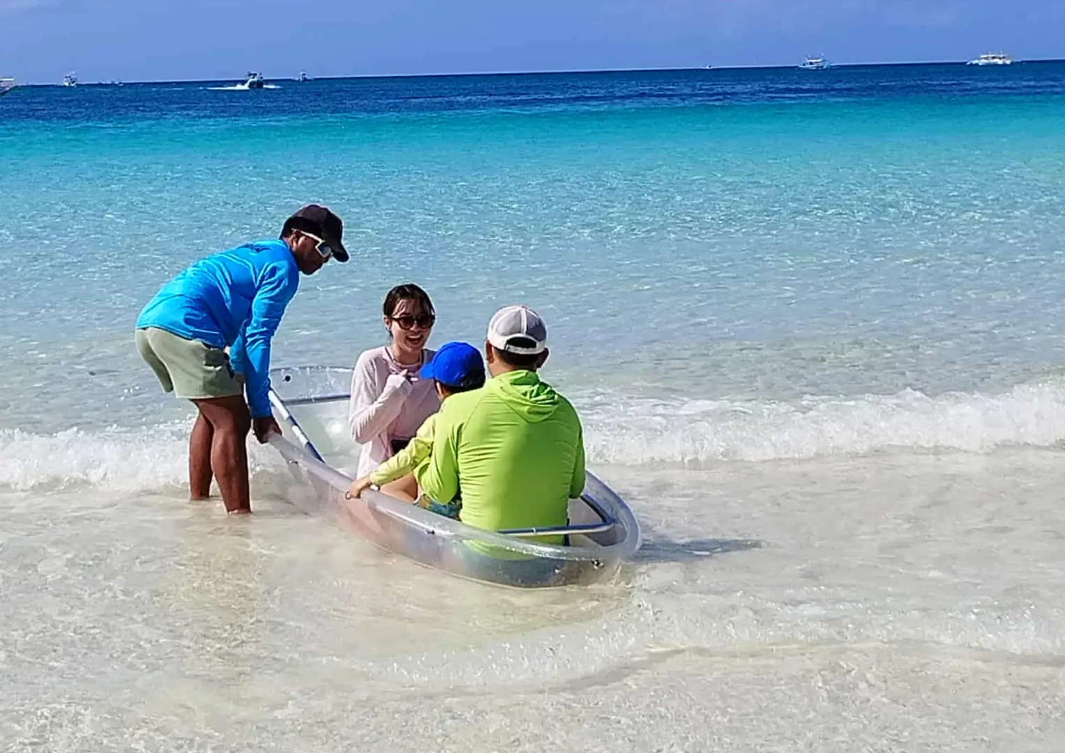 Crystal Kayak: This safe and easy activity is a highlight of our Island Vibe Join-In Tour, ensuring everyone from the little ones to the adults gets their moment in the sun.