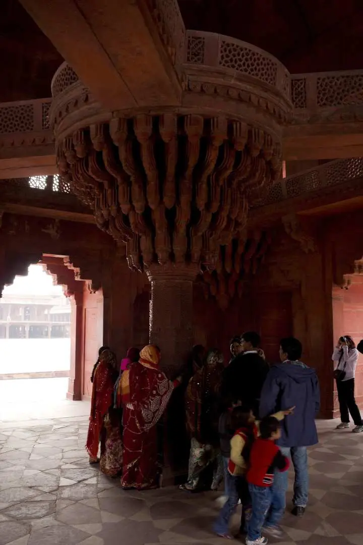 Explore the historic Mughal city Fatehpur Sikri with a professional local guide, visiting its grand palaces, courtyards and gateways.