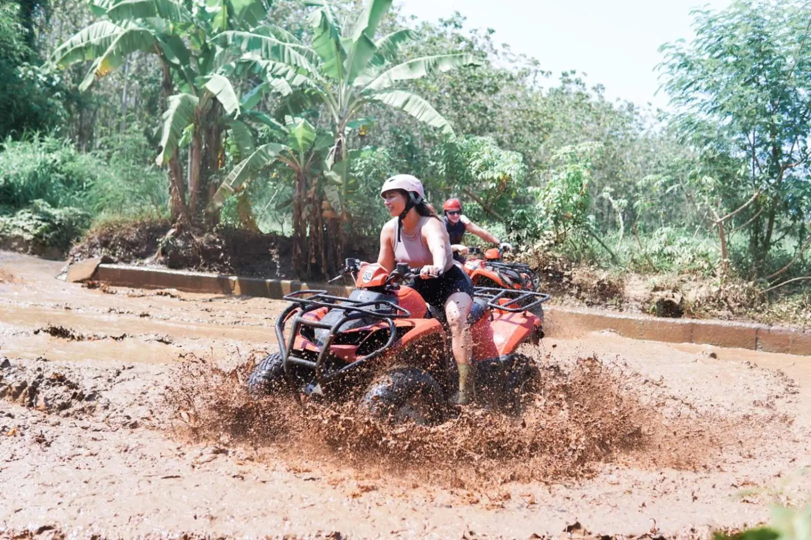 Get ready to get dirty! The muddy track is one of the most fun and exciting sections of the tour. Splash through puddles, slide through wet terrain, and feel the thrill of true off-road riding that will leave you laughing and fully energized.