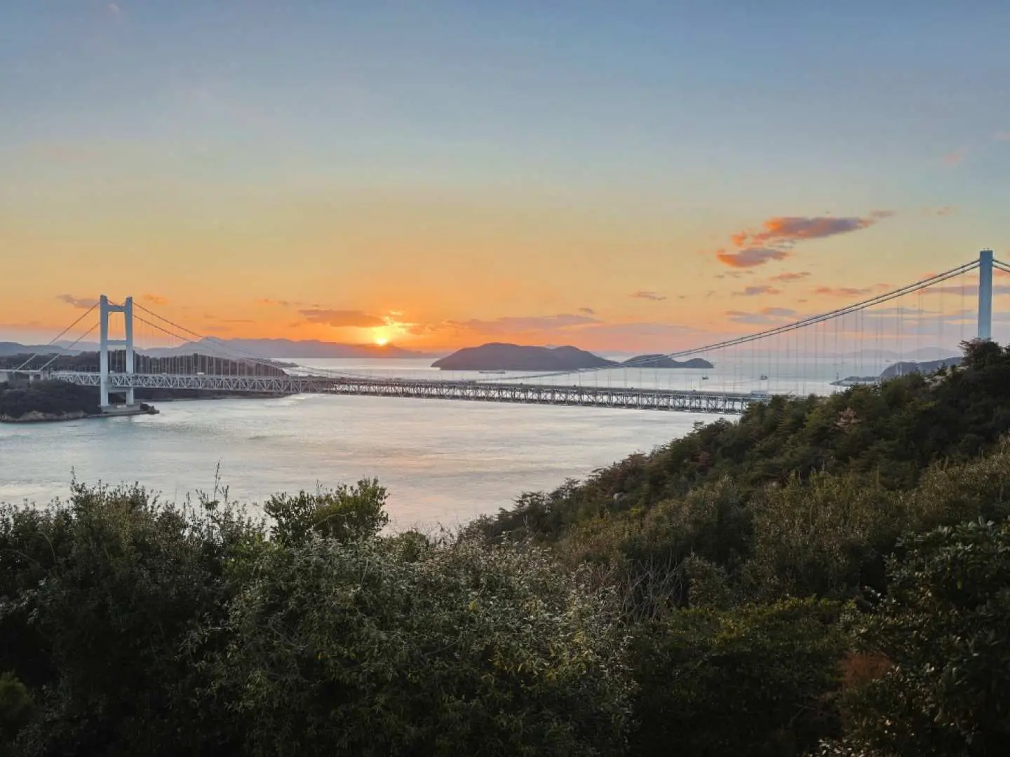 途經瀨戶大橋