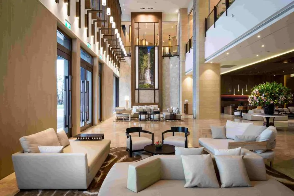 氣派的酒店大廳