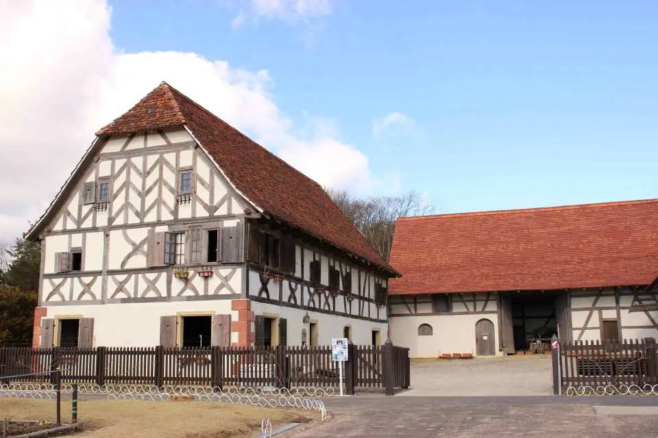 フランスのアルザス地方の建築