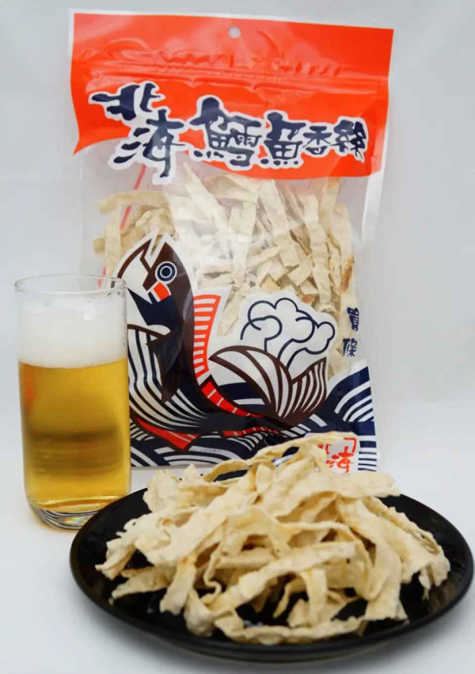 맥주와 찰떡궁합! 북해대구포는 대만의 대표적인 맥주 안주입니다.