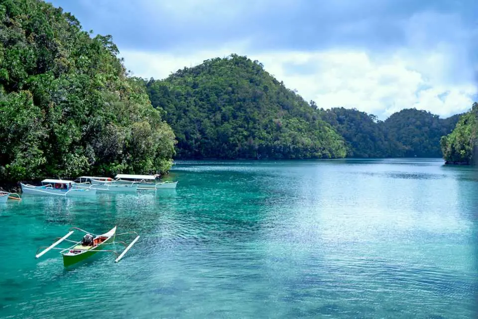 Head to Sugba Lagoon, one of the best-hidden gems in all of Siargao
