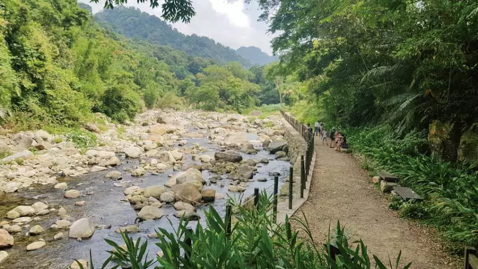蓬萊溪護魚步道