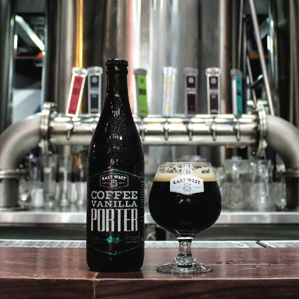 Set bia Coffee Vanilla Porter (Bia chai)