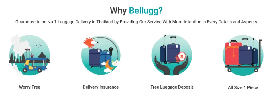 Bellugg 為口碑優秀的行李託運服務商！