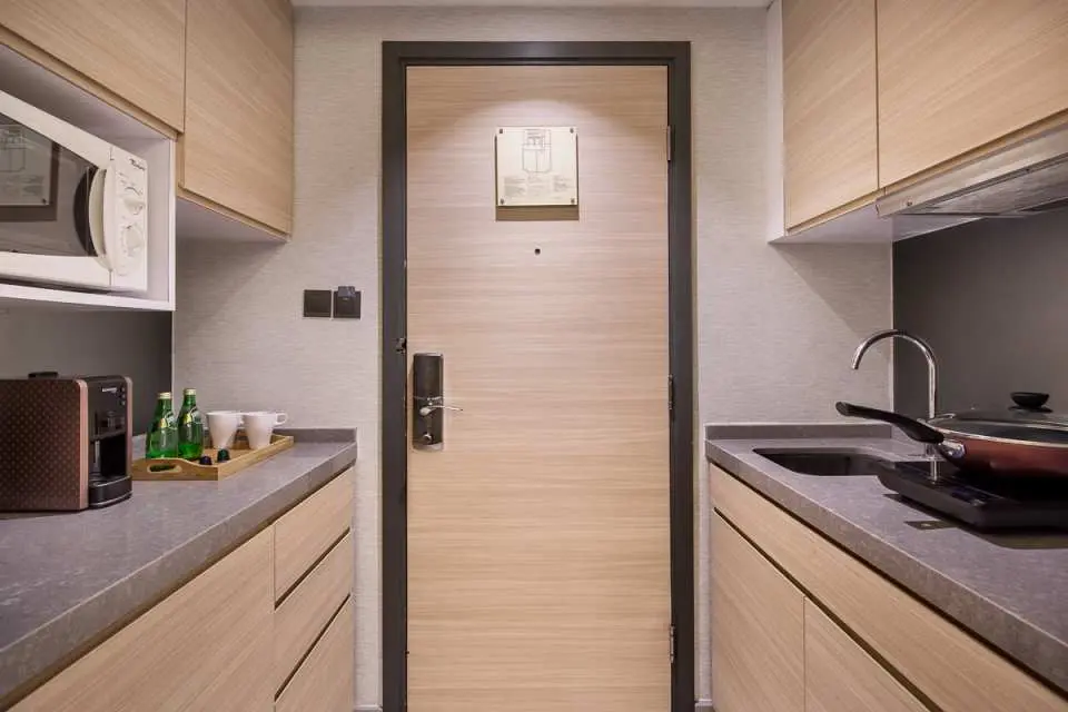 citadines ashley hong kong香港馨樂庭亞 厘公寓酒店公寓廚房