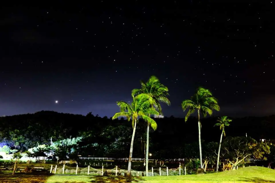 飯店提供夜間星空導覽活動，讓你也感受一下仰望星空的愜意（星空導覽如專案無內含為需另付費活動）
