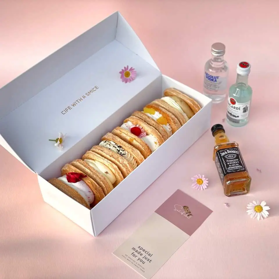 新品上市！微醺系五入達克瓦滋禮盒，屬於大人系的好滋味