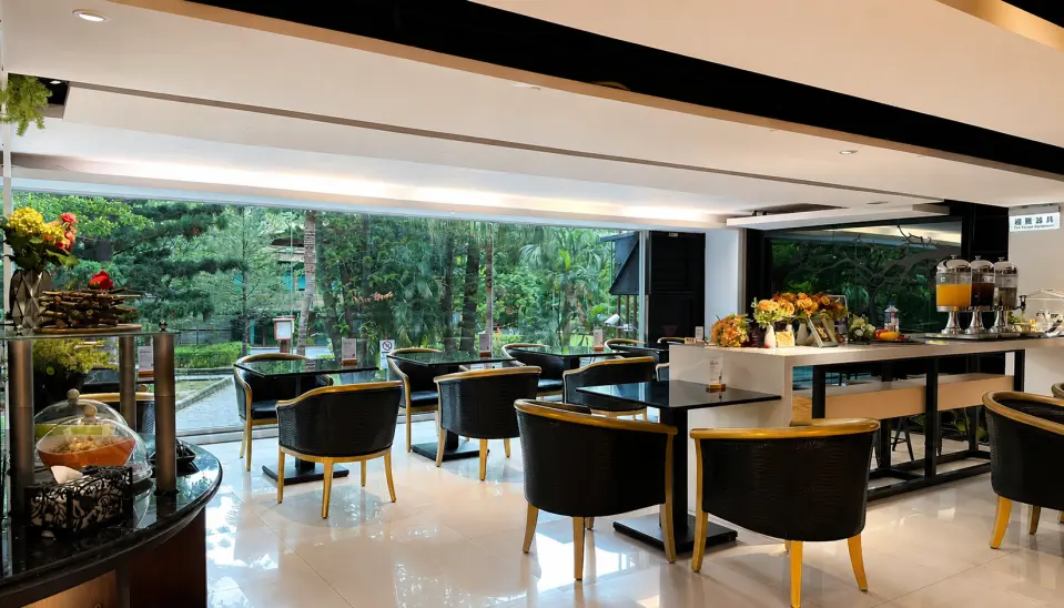 Afternoon tea dining area