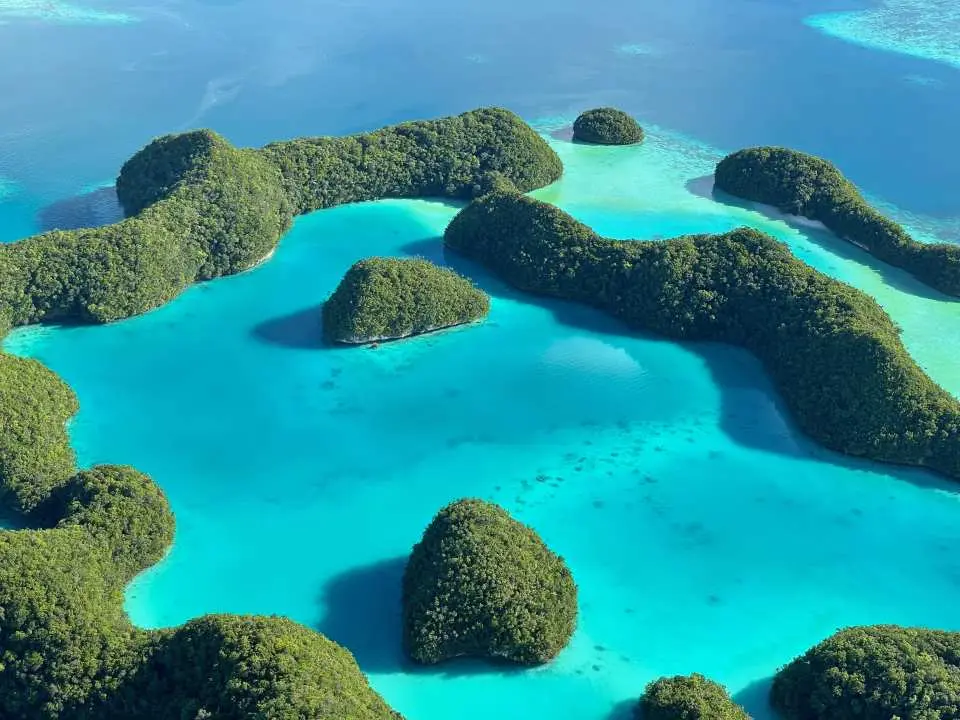 牛奶湖一覽無遺