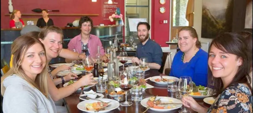 Indulge in a delicious lunch in a relaxed atmosphere