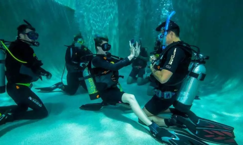 Continuation of pool training