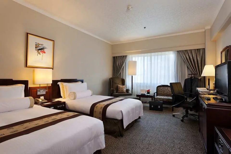 高級雙床房｜兩小床