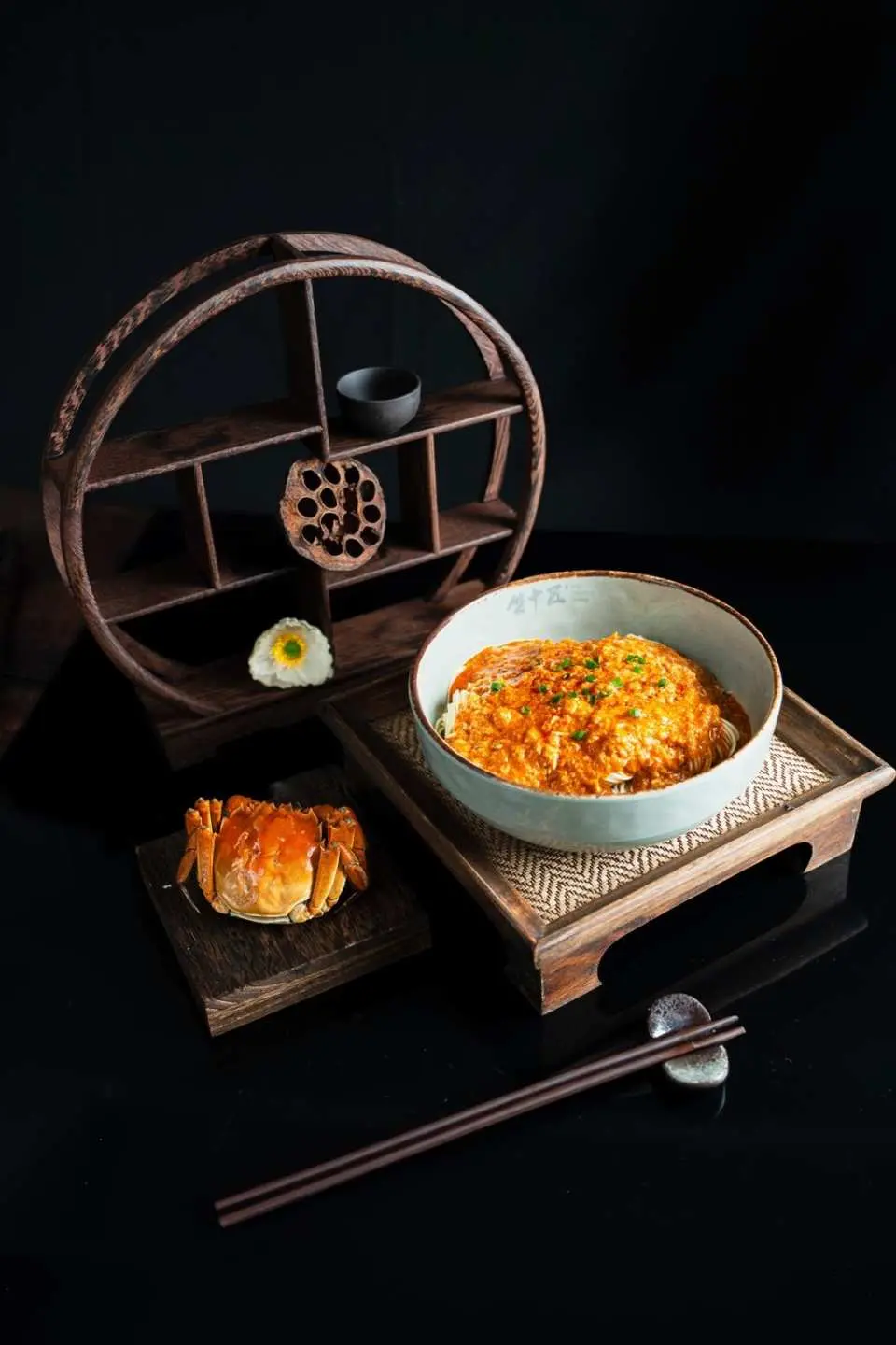 食神瀑布蟹黃撈麵/飯