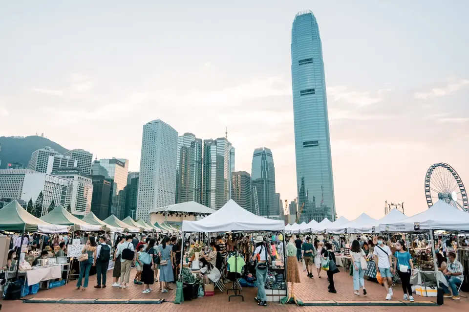 SummerFest 中環市集環境