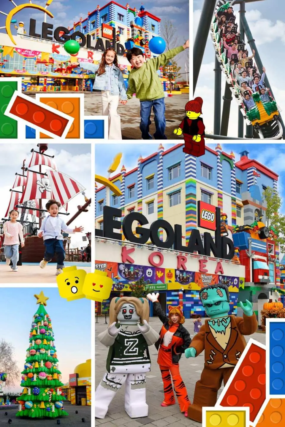 樂高樂園是一座以樂高積木為主題打造的親子樂園，結合遊樂設施、主題展區與互動體驗，特別適合家庭與兒童同遊。 園區內以色彩繽紛的樂高模型與創意場景為特色，讓遊客在遊玩中激發想像力與創造力。