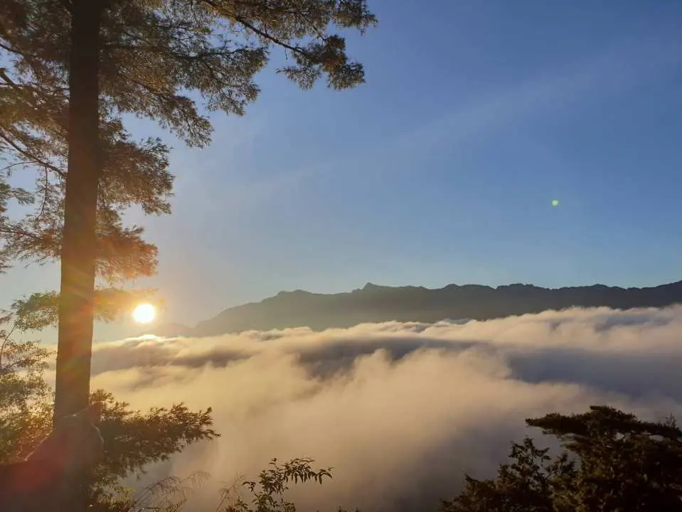 阿里山森林遊樂園日出