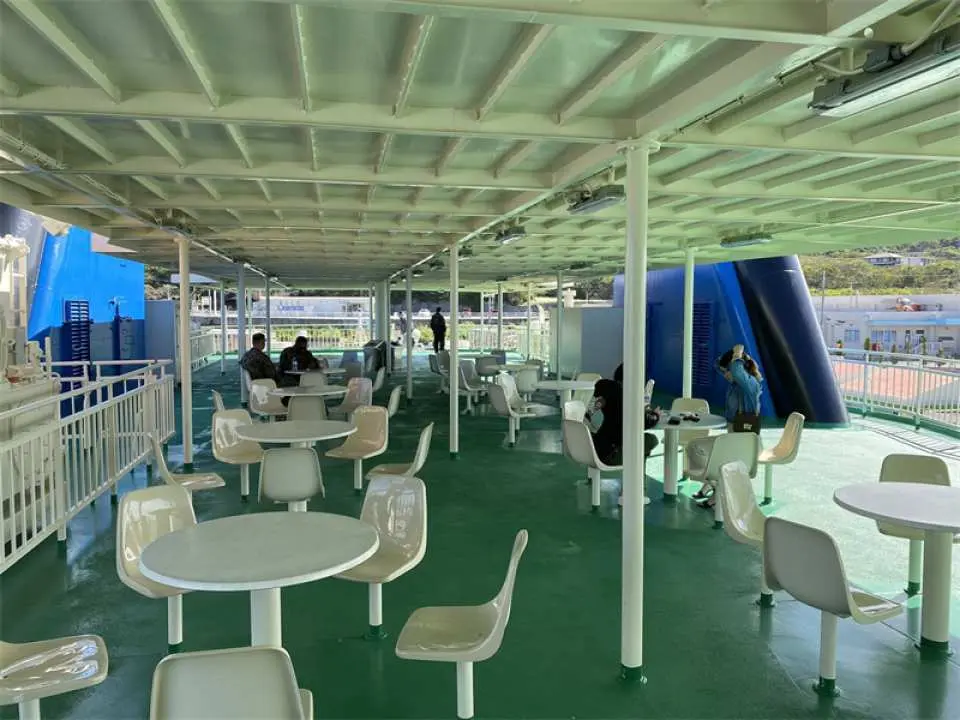 Depart from Motobu Port