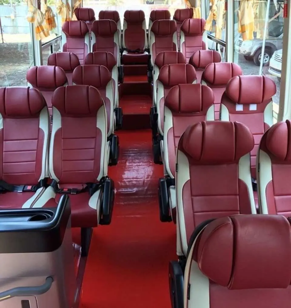 Standard Shuttle Bus: Capacity for 26–30 passengers