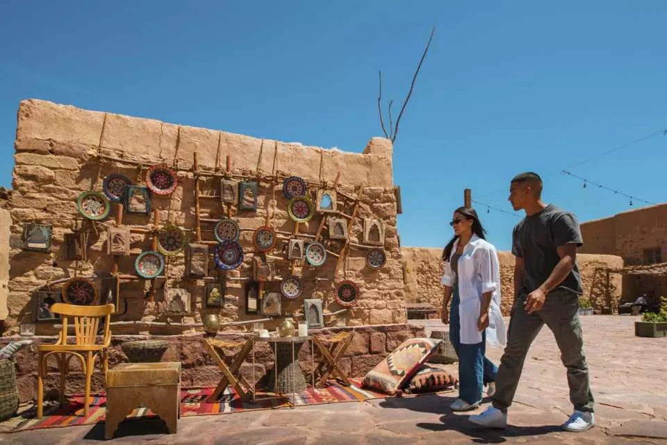 Experience the lively vibe of AlUla Old Market Street