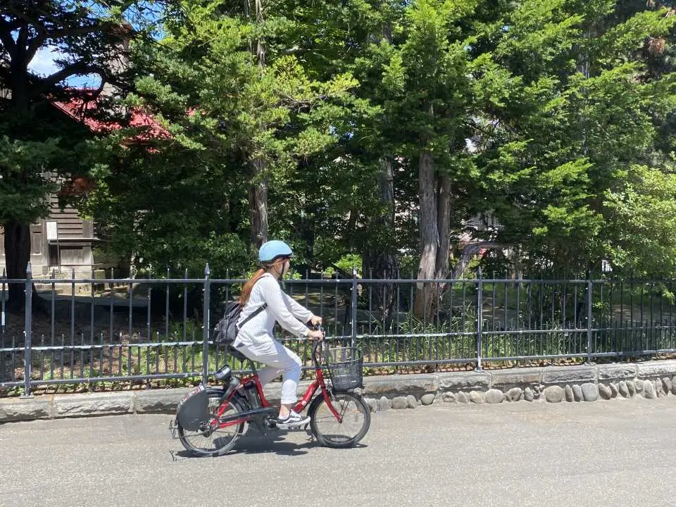 快來使用Porocle電動自型車！一同享受北海道的沿途風光！